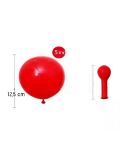 Mini Balon 5 inch 12 cm 10 Adet Metalik Lila