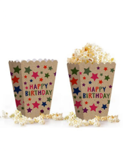 Kraft Happy Birthday Yazılı Mısır Kutusu Popcorn 8'li