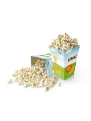 Safari Temalı Popcorn Mısır Cips Kutusu 8 Adet