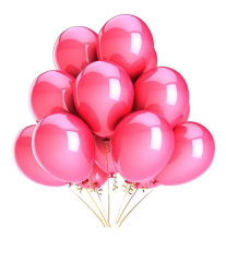 12 inch 30 cm Balon Parlak Krom Balon Parlak Pembe