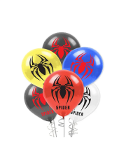 Spider Örümcek Baskılı Balon 10 Adet