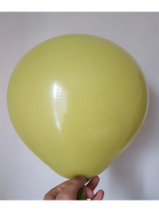 Retro Pastel Balon 10 Adet 12 Inç Zeytin