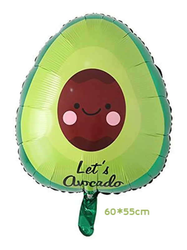 Avokado Folyo Balon 60x55 cm