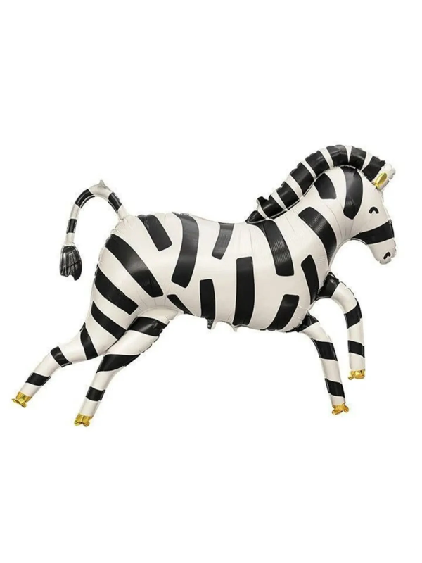 Büyük Boy Zebra Folyo Balon 92x70cm