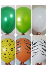 Safari Metalik Balon Zinciri