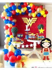 Wonder Woman Balon Zinciri Seti