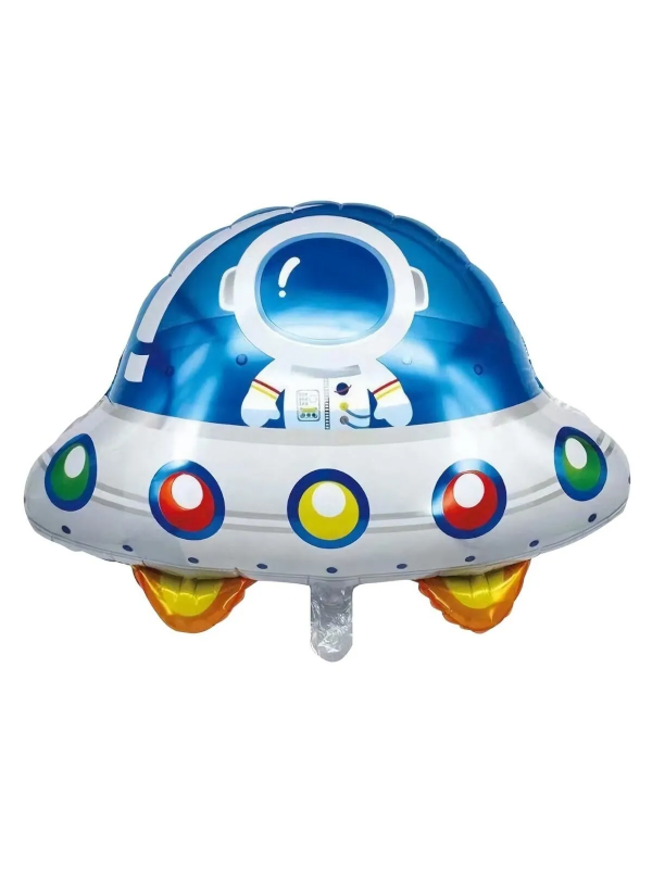 Uzay Ufo Aracı Karakterli Folyo Balon 60x52 Cm