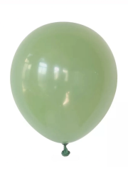 12 inch 30 cm Balon 10 Adet Küf Yeşili Pastel