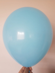 12 inch 30 cm Balon 10 Adet Mavi Pastel