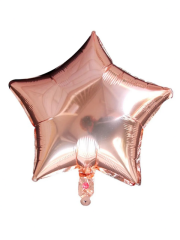 Yıldız Folyo Balon 45 cm 18 inch ROSE GOLD